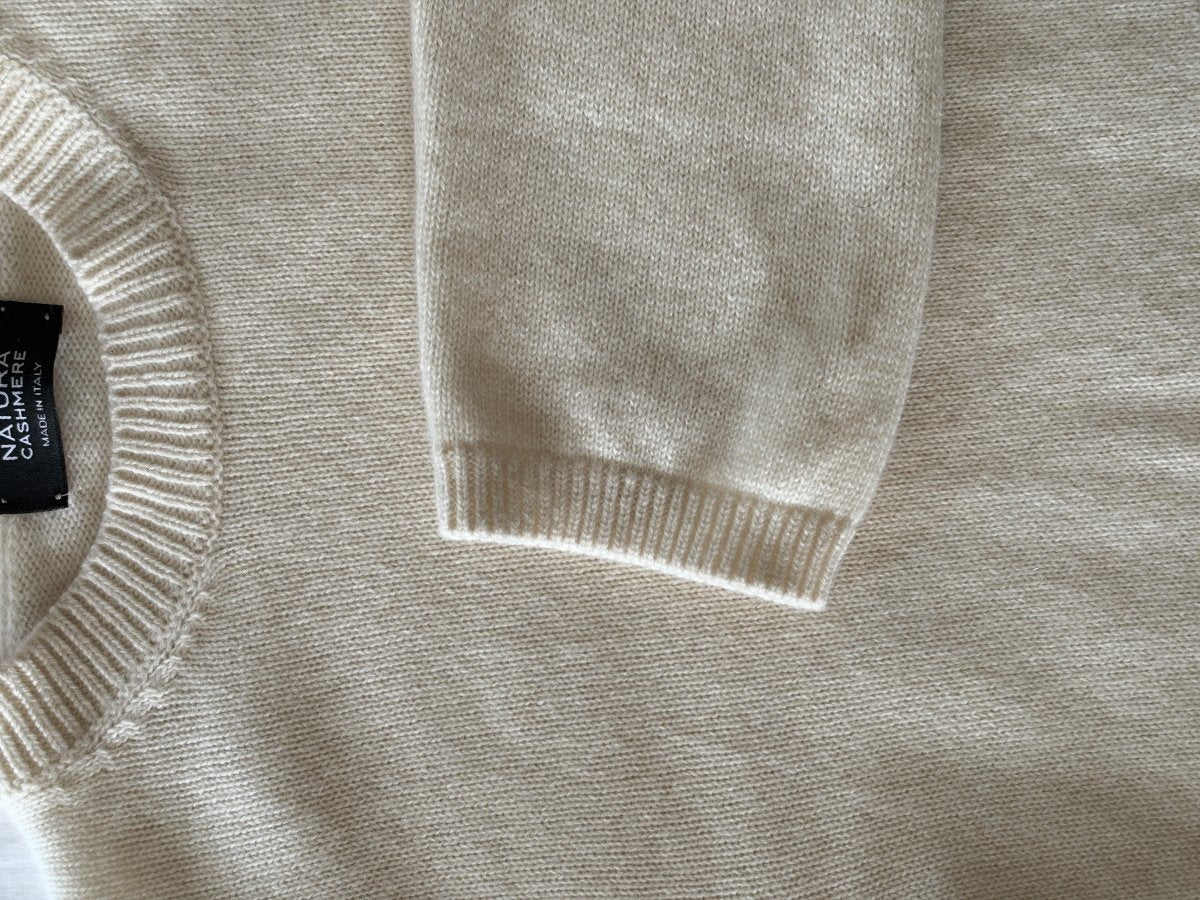 GINA Kasjmirgenser Off White - Natura Cashmere