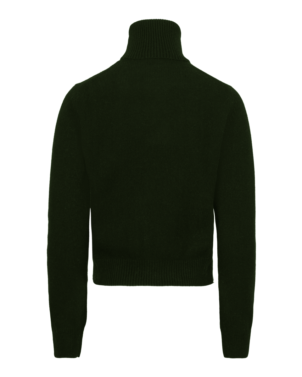 Anna Sweater Army Green - Natura Cashmere