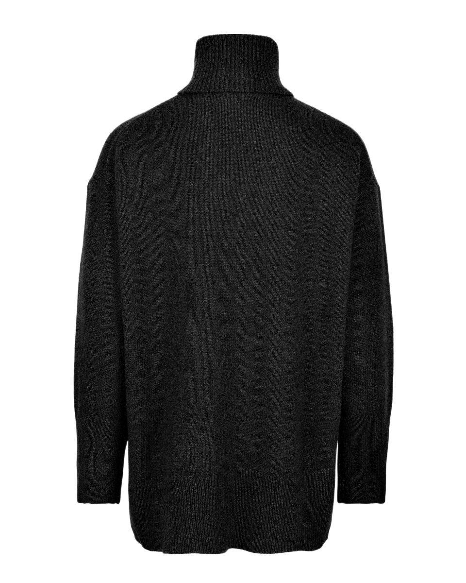 Elisa Sweater Dark Grey - Natura Cashmere