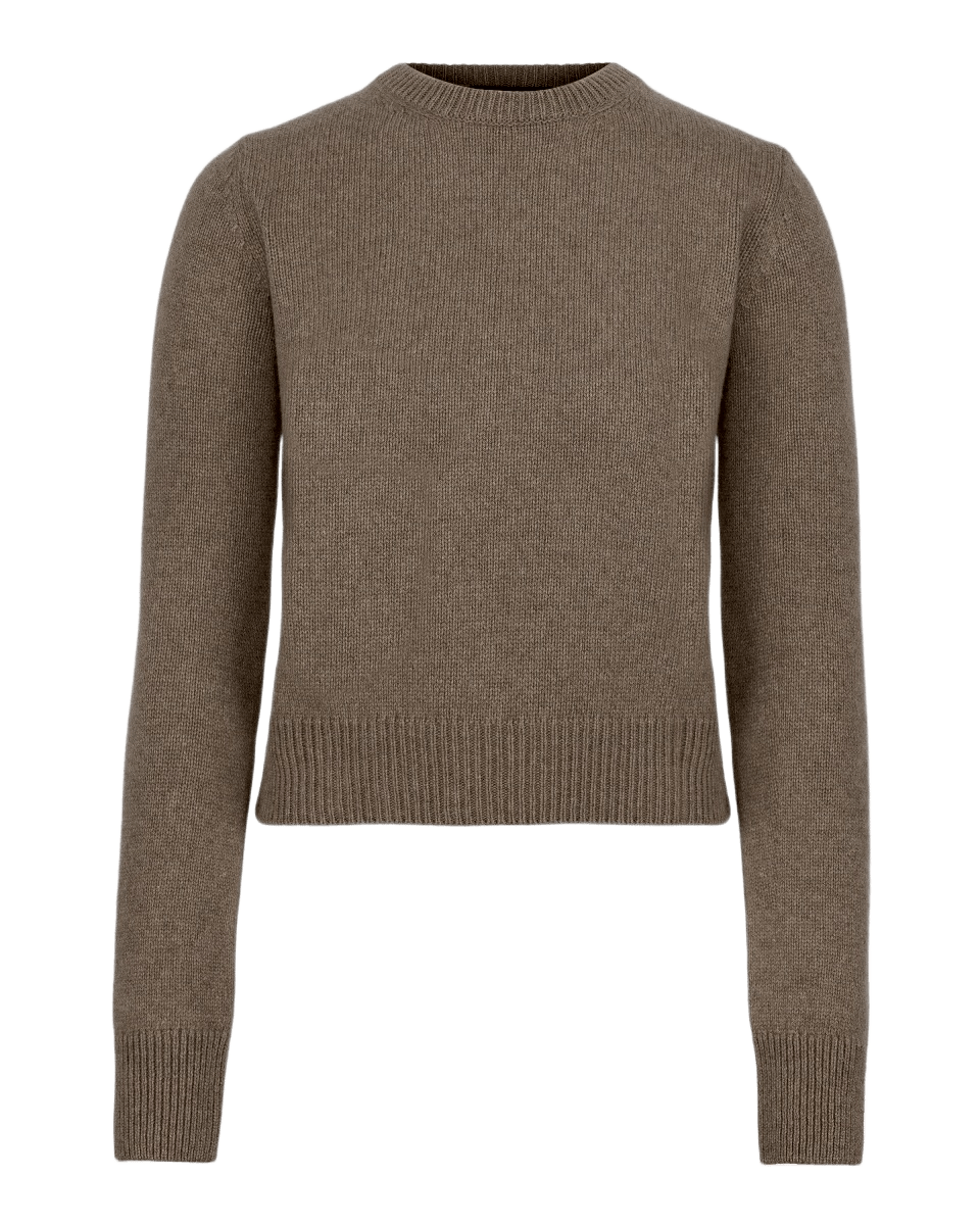 Erle Sweater Brown - Natura Cashmere