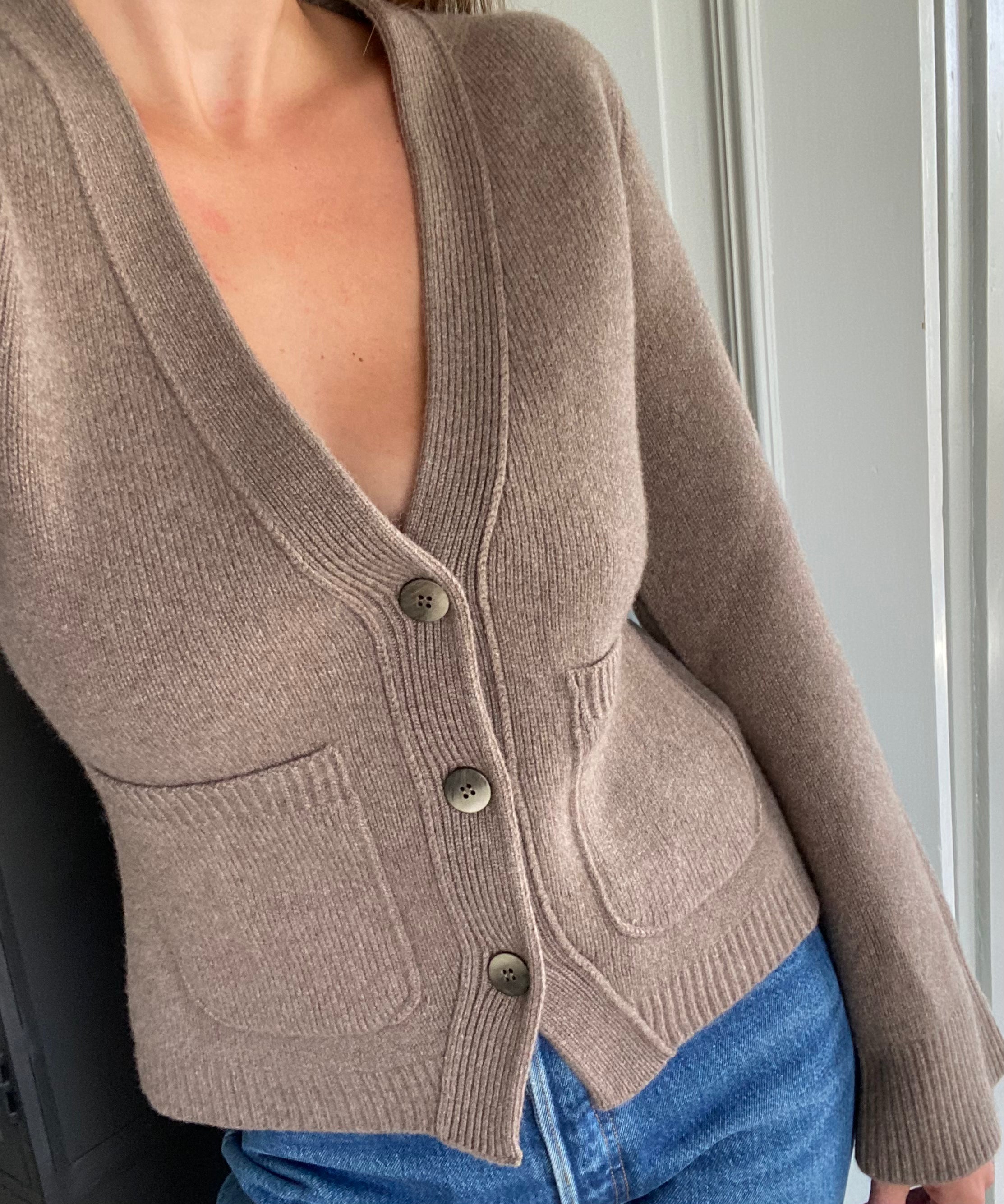 JULIA CARDIGAN - Taupe