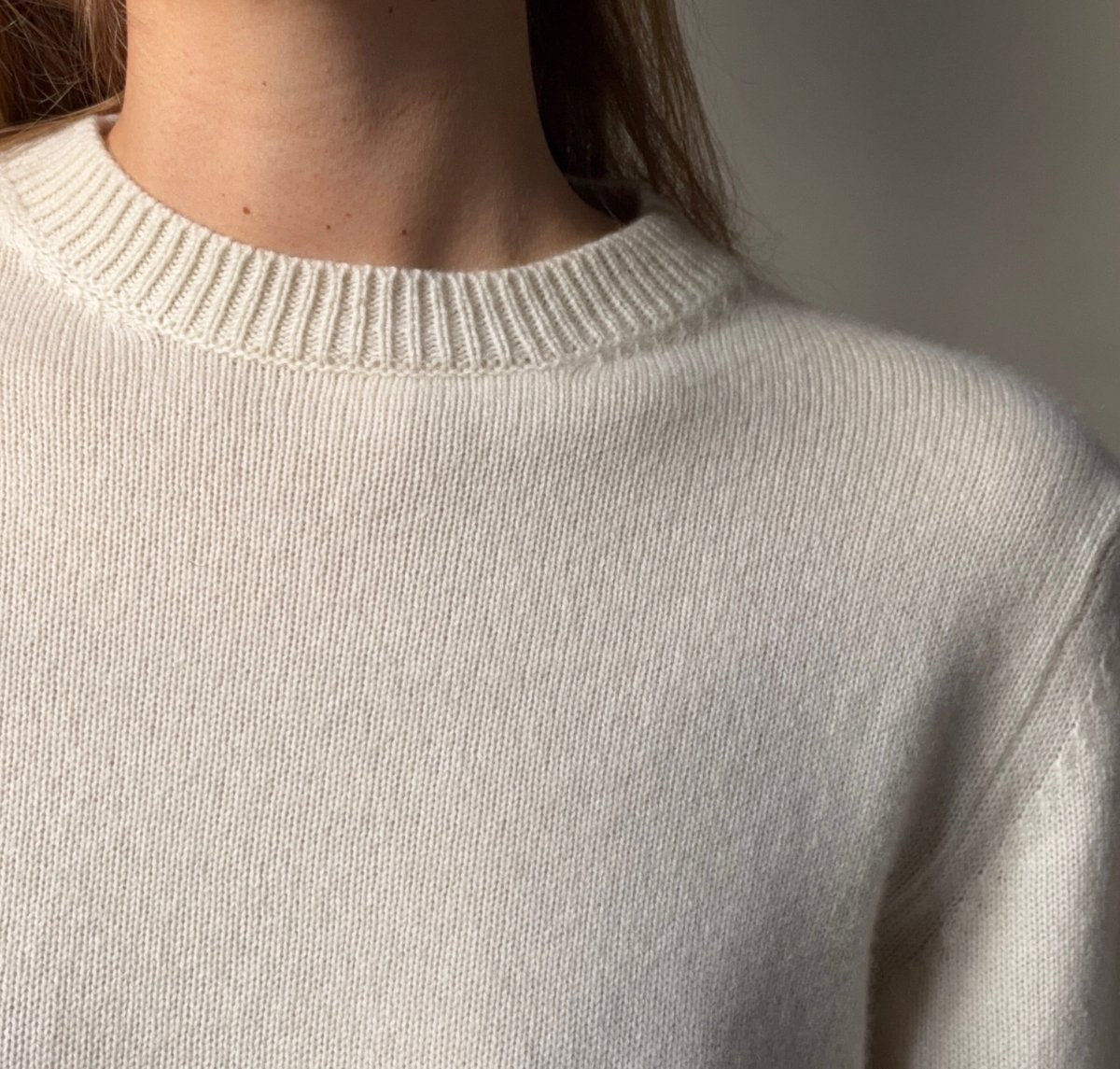 GINA Kasjmirgenser Off White - Natura Cashmere