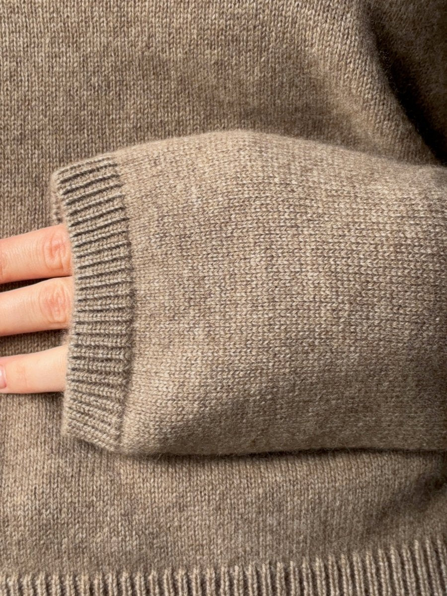 GINA Kasjmirgenser Taupe - Natura Cashmere
