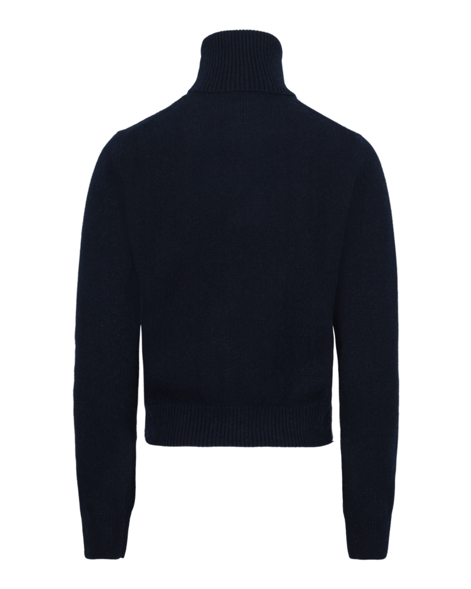 Anna Sweater Navy - Natura Cashmere