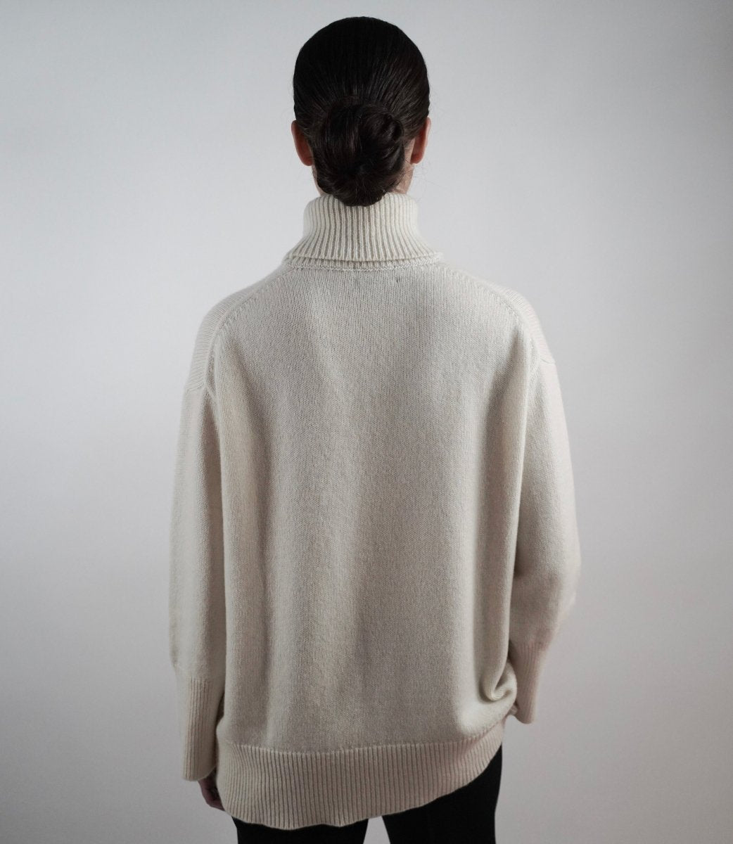 Elisa Sweater Brown - Natura Cashmere