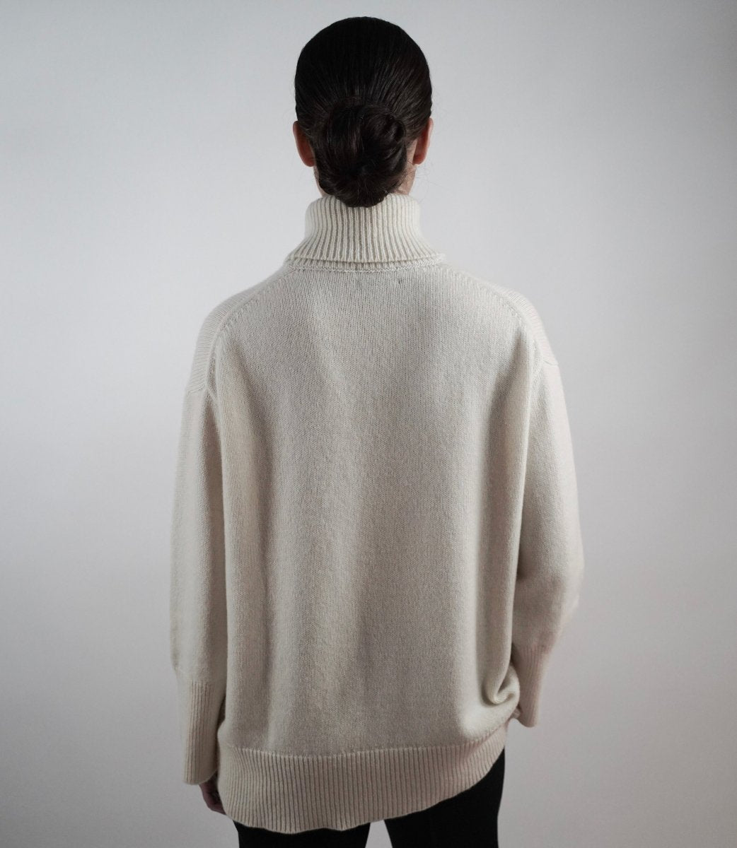 Elisa Sweater Dark Grey - Natura Cashmere