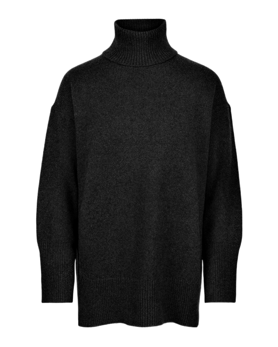 Elisa Sweater Dark Grey - Natura Cashmere