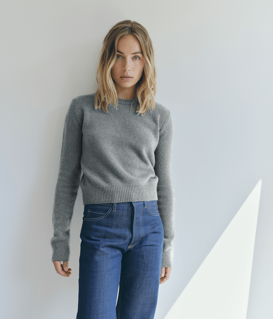 Erle Sweater Grey - Natura Cashmere