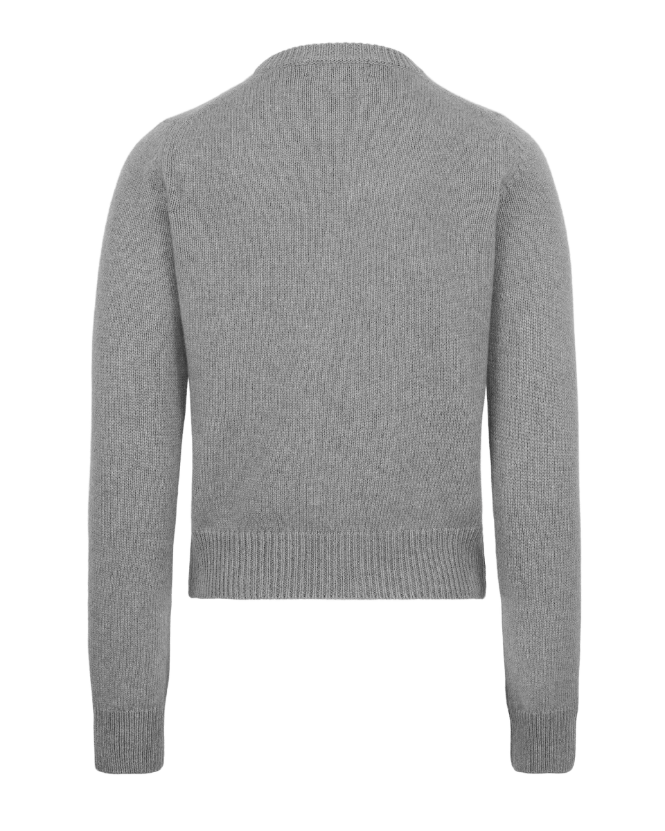 Erle Sweater Light Grey - Natura Cashmere