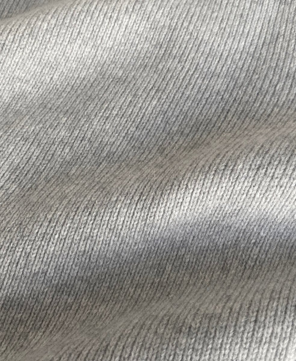 JULIA CARDIGAN - Light Grey - Natura Cashmere